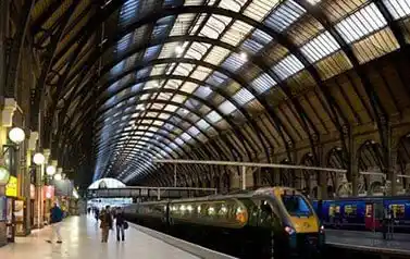 A view of King's Cross Station exterior